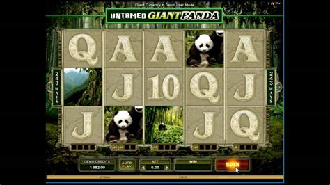 Безкоштовний ігровий автомат Untamed Giant Panda